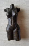 Beeld Houten Torso Van Een Vrouw - Wood