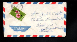 ISRAEL SEUL SUR LETTRE POUR LA FRANCE 1962 - Cartas & Documentos