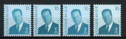 2535 P5 - Roze Schijn + Blauwe Schijn + 2535P5c - Bruine Schijn + 2535P5b GE - 1993-2013 Rey Alberto II (MVTM)