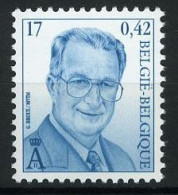 2963 - 17F - Koning Albert II - 1993-2013 Rey Alberto II (MVTM)
