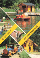 BELGIQUE - Chevetogne - Domaine Provincial - Enfant - Parc - Pédalo - Petit Train - Animé - Carte Postale - Ciney