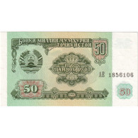 Tadjikistan, 50 Rubles, NEUF - Tadjikistan