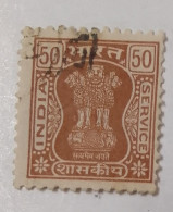 P) ..Inde..indian India  Used STAMP - Official Stamps