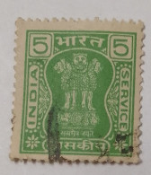 R)..Inde..indian India  Used STAMP - Official Stamps