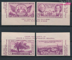 USA 383-386 (kompl.Ausg.) Postfrisch 1936 3.intern.Briefmarkenausstellung (10737283 - Ongebruikt