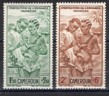 France Cameroun - PA - Série Neuve 2** 19 à 20 De 1942 - Aéreo