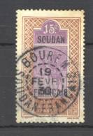 Soudan  :  Yv  53  (o)  Càd BOUREM - Usados