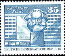 Rda Poste N** Yv:1506 Mi:1821 Karl-Marx Stadt - Karl Marx