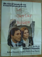 AFFICHE CINEMA FILM LE CAVIAR ROUGE Robert HOSSEIN Frédéric DARD 1985 TBE - Manifesti & Poster
