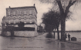 Delcampe - SAINTES INONDATIONS 18 FEVRIER 1904 QUAI REVERSEAUX TBE - Saintes