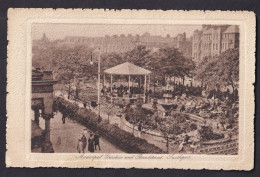 ENGLAND - Municipal Gardens And Bandstand Southport / Postcard Circulated, 2 Scans - Southport