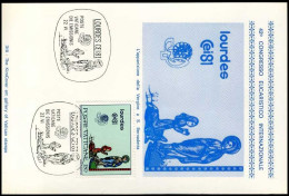 Vaticaan - MK - Lourdes CEI81 - Maximum Cards