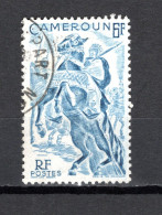 CAMEROUN   N° 290       OBLITERE   COTE 0.75€     CHEVAL CAVALIER ANIMAUX - Usados