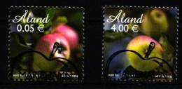 Aland 346 Und 347 Gestempelt Äpfel #IH325 - Aland
