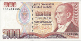 Turquie - 20000 Livres (1995) - UNC - Turchia