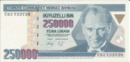 Turquie - 250000 Livres (1992) - UNC - Turchia