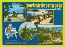 06 PEIRA CAVA Vers Lucéram Souvenir En 4 Vues VOIR DOS - L'Escarène