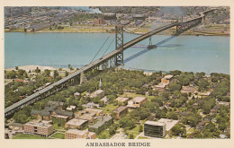 CPA - Windsor - Ambassador Bridge - Windsor