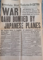HONOLULU STAR-BULLETIN - 1st-2st_3st Extra , Sunday,december 7 , 1941 - Riviste & Giornali