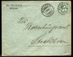 LETTRE DE MÜLHEIM - SUISSE - 1905 - POUR STECKBORN - - Poststempel