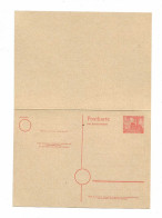 "BERLIN" 1950, Postkarte Mit Antwortkarte Mi. P 7 ** (1740) - Postkaarten - Ongebruikt