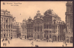 Delcampe - CP " Bruxelles " Grand'place, Côté Sud-Ouest - Plätze