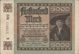 Allemagne - 5000 Mark 1922 - SUP - 5000 Mark