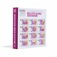 Leuchtturm Album Imprimé Pour Billets Euro Souvenir Vol. 3 (France / 2017) - Supplies And Equipment