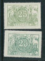 Reimpression Du N° TR10 2 Teintes  ( **  ) 2x - Mint