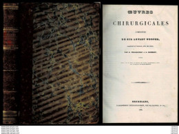 C1  MEDECINE Sir Astley COOPER - OEUVRES CHIRURGICALES COMPLETES 1835 Reliure D Epoque Port Inclus France - Medical & Dental Equipment