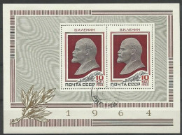 Soviet Union, USSR 1964 Mi Block 36 Cancelled  (SZE4 CCCbl36) - Lenin