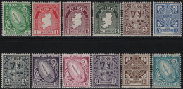 (TV00138) Irlanda 1922 Soggetti Diversi (N.40/51) Gomma MH* - Ungebraucht