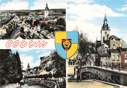 BELGIQUE - Couvin - Eau Noire - Canal - Pont - Tour - Clocher - Eglise St Germain - Falaise - Nels - Carte Postale - Couvin