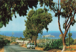 MAROC - Al Hoceïma - Rocher - Peñón De Alhucemas - îlot - Baie - Palmiers - Mer - Voiture - Carte Postale - Verzamelingen & Kavels