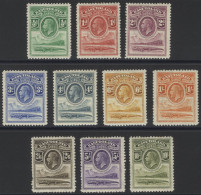 1933 Defin Set, M (2/6d - Perf Faults At Left Side), SG.1/10. (10) Cat. £325 - Other & Unclassified