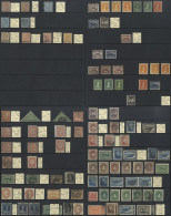 PROVINCES QV To 1945 M & U Collection Incl. British Columbia & Vancouver Islands With V.I. 1865 10c Imperf U, Thinned (C - Other & Unclassified
