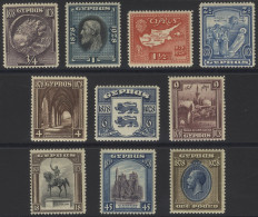 1928 50th Anniv Of British Rule Set, Fine M, SG.123/132. (10) Cat. £300 - Other & Unclassified