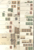1960's Range Of Covers (33) Used Locally, All Bear 1953 QEII Defin Frankings Each With A Different Town/village Cancel I - Other & Unclassified