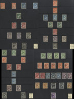 1892-97 Collection Neatly Arranged On Hagners With 1892 Set To 5d M Plus To 1s Optd SPECIMEN, Both The 1894 Sets To 1s M - Other & Unclassified