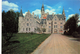 BELGIQUE - Leignon - Château - Allée - Parc - Porte - Tour - Cour - Verdure - Cartes Vues A Smetz - Carte Postale - Ciney