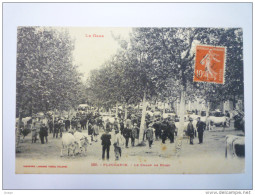 Delcampe - FLEURANCE  (Gers)  :  Le  CHAMP  De  FOIRE  -  TB  Animation - Fleurance