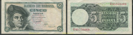 9530 ESPAÑA 1948 5 PESETAS 1948 - MADRID SN M - Autres & Non Classés