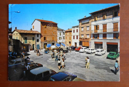 Delcampe - Cartolina Tizzano V. P. (Emilia Romagna) - Piazza Roma E Albergo Roma - 1980 - Parma