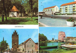 Demmin Mecklenburg Vorpommern Marienhain Neubauten Am Markt Luisentor Hafen - Demmin