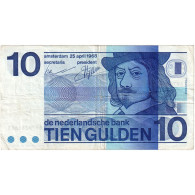 Pays-Bas, 10 Gulden, 1968-04-25, TTB - 10 Gulden