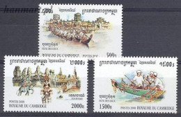 Cambodia 2000 Mi 2092-2094 MNH  (ZS8 CMB2092-2094) - Elephants