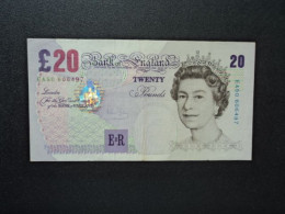 ROYAUME UNI * : 20 POUNDS  © 1999 (2004)   P 390b     TTB+ - 20 Pounds
