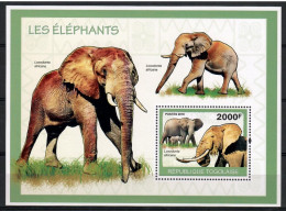 Togo 2010 Mi Block 507 MNH  (ZS5 TGObl507) - Elephants