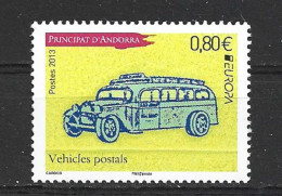 Ancien Vehicule Postal Andorran. Timbre Neuf ** Année 2013 (Europa CEPT 2013) - Ungebraucht
