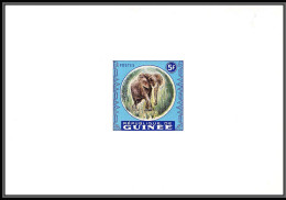 2078 Elephant Elephants 1962 Guinée Guinea épreuve De Luxe Deluxe Proof TTB - Elephants